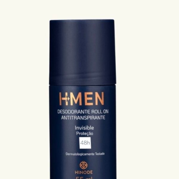 Desodorante Roll-On H-Men 55ml - Proteção e Cuidado Avançado.