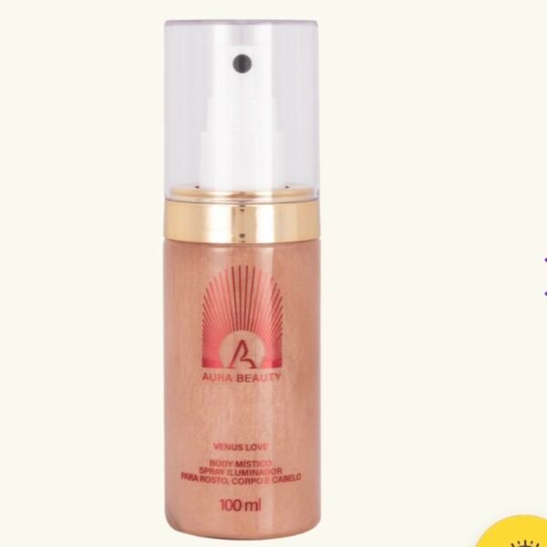 Body Místico Spray iluminador Venus Love Aura Beauty 100ml