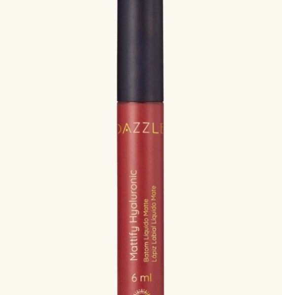 Batom Líquido Matte Mattify Dazzle 6ml Vermelho.