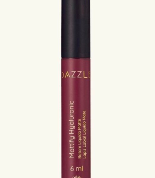 Batom Líquido Matte Mattify Dazzle 6ml Vinho