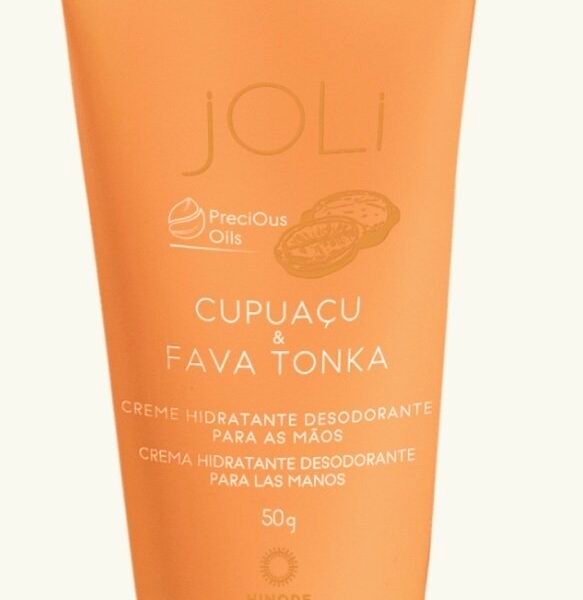 Creme para as Mãos Joli Cupuaçu e Fava Tonka 50g