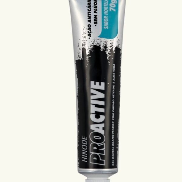 Gel Dental com Carvão Ativado e Aloe Vera Proactive 70g