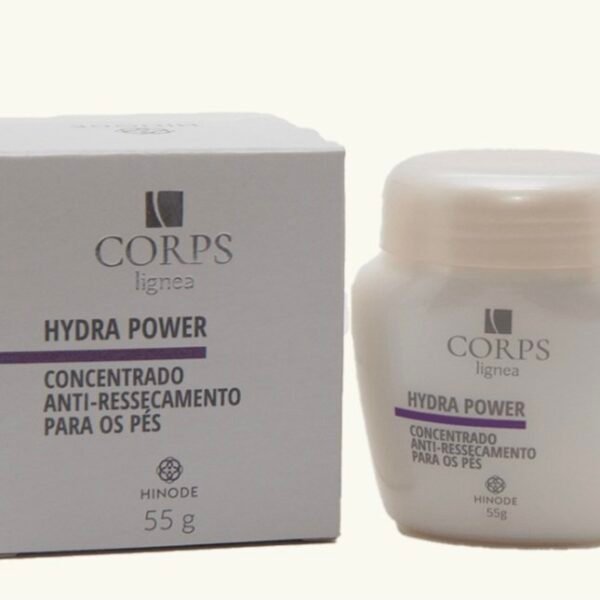 Concentrado Anti Ressecamento Para Pés Hidra Power Corps Lígnea 55g
