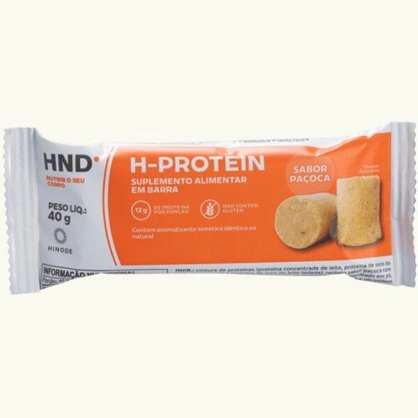 Suplemento Alimentar em barra Sabor Paçoca HND