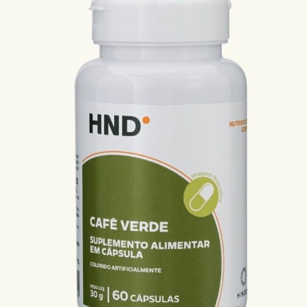 Suplemento Alimentar Café Verde HND 60 Cápsulas