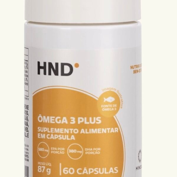 HND Omega 3 Plus Em Capsulas