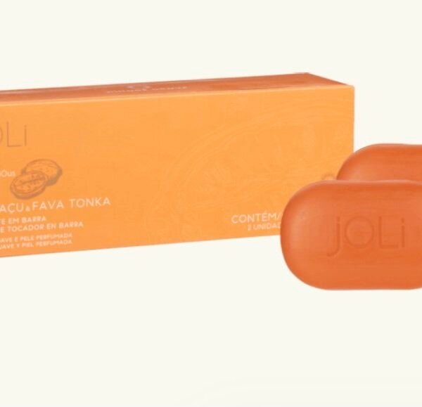 Sabonete em Barra Joli Cupuaçu e Fava Tonka com 2 Unidades 90g