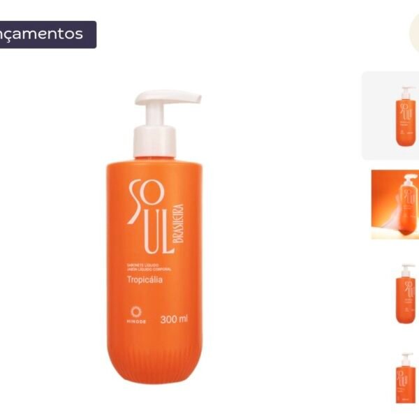 Body Splash Soul Brasileira Tropicália 200ml